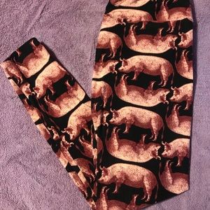 LuLaRoe Pig TC Leggings